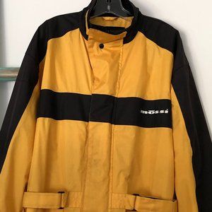 Mesh-Lined Rain Jacket w/Reflector Strip
